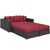 Modway Convene 4 Piece Outdoor Patio Daybed | Outdoor Patio Daybed | Modishstore-10