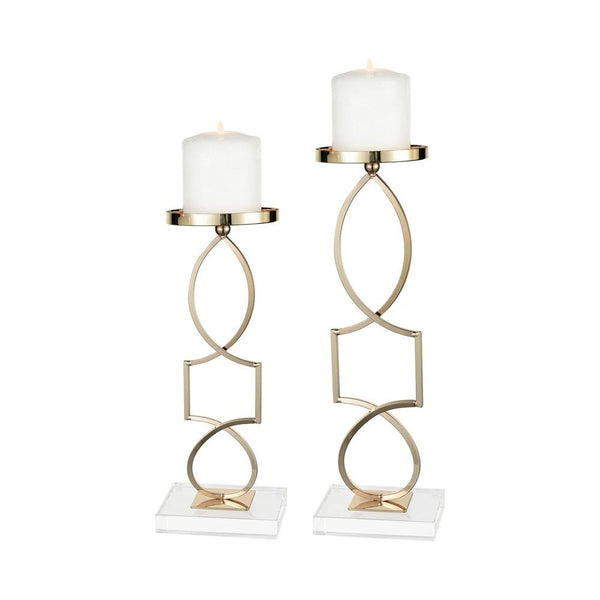 Sterling Industries Grand Palais Candle Holders | Modishstore | Candle Holders