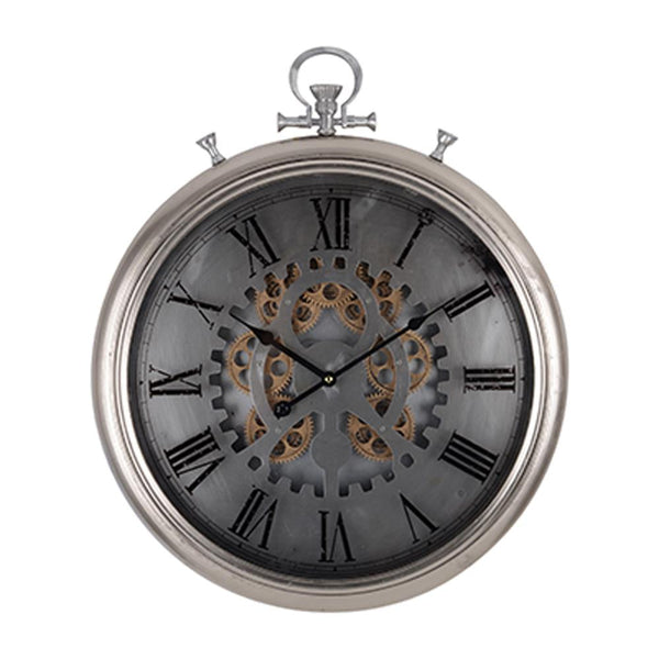 A&B Home Hereford Clock - Silver