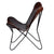 A&B Home Brown Leather Chair Armchair