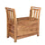 A&B Home Brown Entry Way Bench