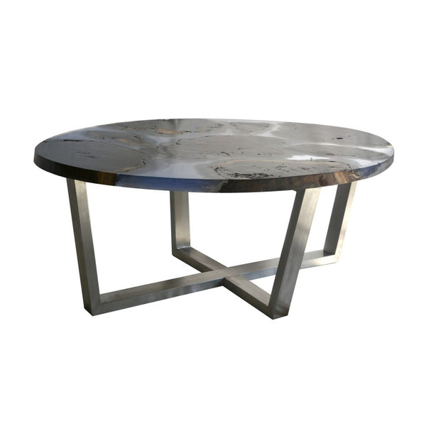 A&B Home Light Blue Occasional table