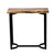 A&B Home Weathered Wood Console Table