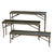 HomArt Fireplace Pillar Racks - Set of 3 - Natural-2