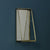 HomArt Monroe Mirror with Shelf - Brass - Set of 2-5