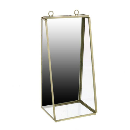 HomArt Monroe Mirror with Shelf - Brass - Small-3