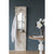 A&B Home Antique-Style Wall Mirror