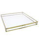 HomArt Monroe Flat Square Box - Brass - Feature Image-2