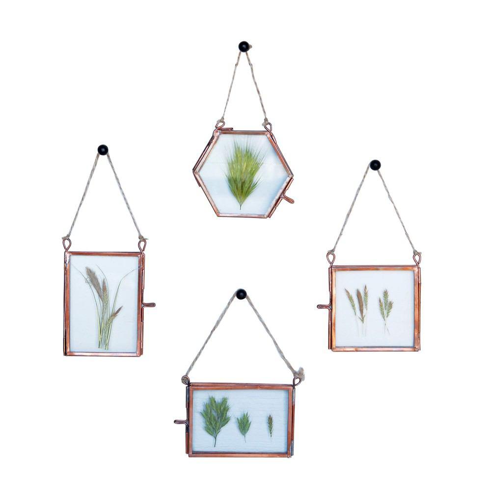 HomArt Cornell Ornament Frames - Set of 12 - 3 Each Style - Copper-2