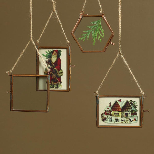 HomArt Cornell Ornament Frame - Rectangle - Wallet - Copper - Set of 4 - Feature Image-2