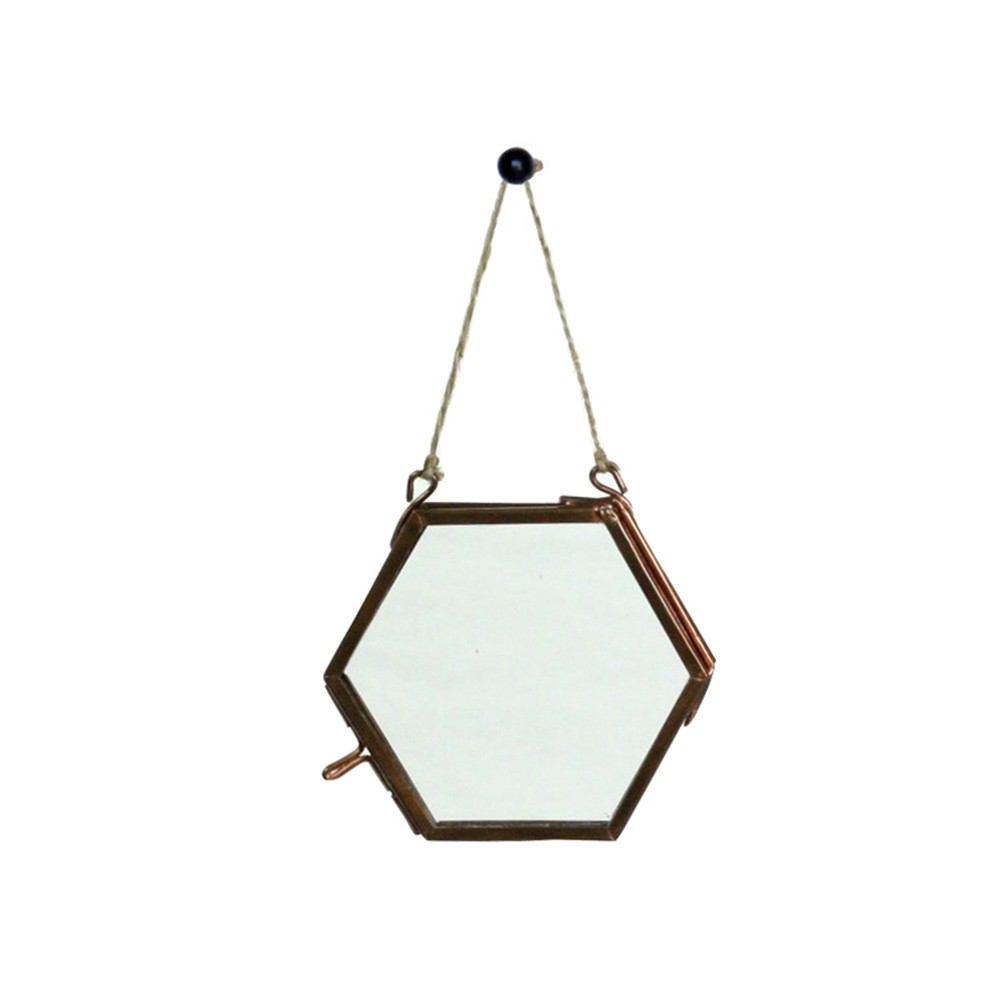 HomArt Cornell Ornament Frame - Hexagon - Copper - Set of 4 | Modishstore | Holiday