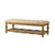 A&B Home Khaki Upholstered Bench