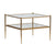 A&B Home Brass Side Table