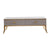 A&B Home Matte Gray Finished Coffee Table