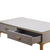 A&B Home Matte Gray Finished Coffee Table