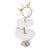 A&B Home Cake Stand with Birds