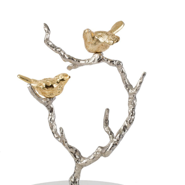 A&B Home Cake Stand with Birds