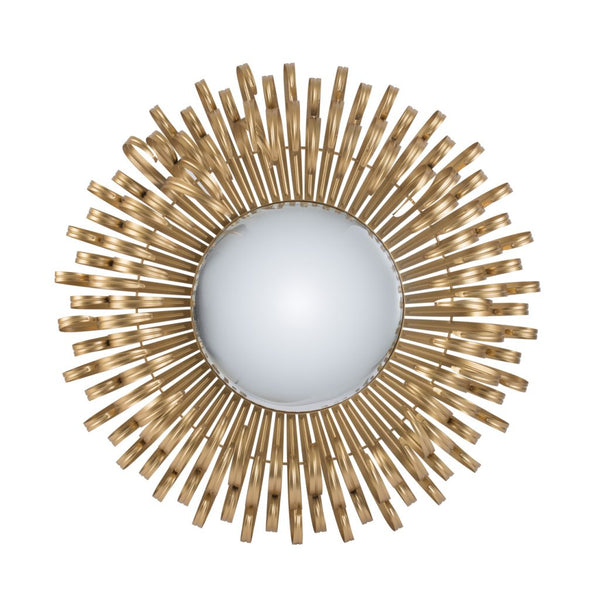 A&B Home Golden Finish Sunburst Wall Decor