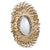 A&B Home Golden Finish Sunburst Wall Decor