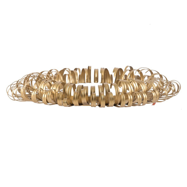 A&B Home Golden Finish Sunburst Wall Decor