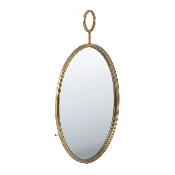 A&B Home Gold-Framed Mirror Wall Decor