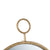 A&B Home Gold-Framed Mirror Wall Decor