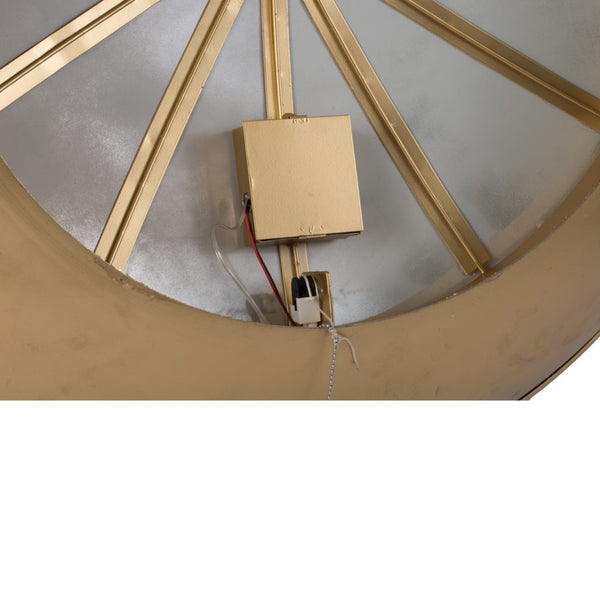 A&B Home Wall Mirror with LED Lighting