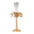 A&B Home Gold Leaves and Glass Table Lamp