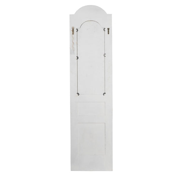 A&B Home Distressed White Finish Mirror