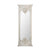 A&B Home Distressed White Mirror