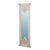 A&B Home Distressed White Mirror