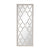 A&B Home Distressed White Floor Mirror