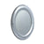A&B Home Silver Curved Wall Mirror