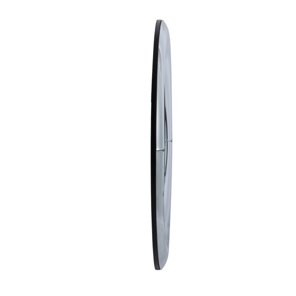 A&B Home Silver Curved Wall Mirror