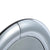 A&B Home Silver Curved Wall Mirror