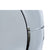 A&B Home Silver Curved Wall Mirror