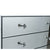A&B Home Silver Curved Chest