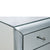 A&B Home Silver Curved Chest