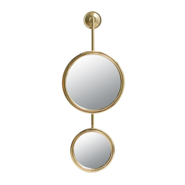 A&B Home Gold Iron Mirror