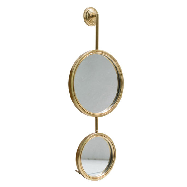A&B Home Gold Iron Mirror
