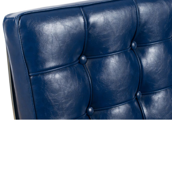 A&B Home Blue Barcelona Chair