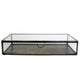 HomArt Pierre Leaded Glass Case - Rectangle - Zinc-6