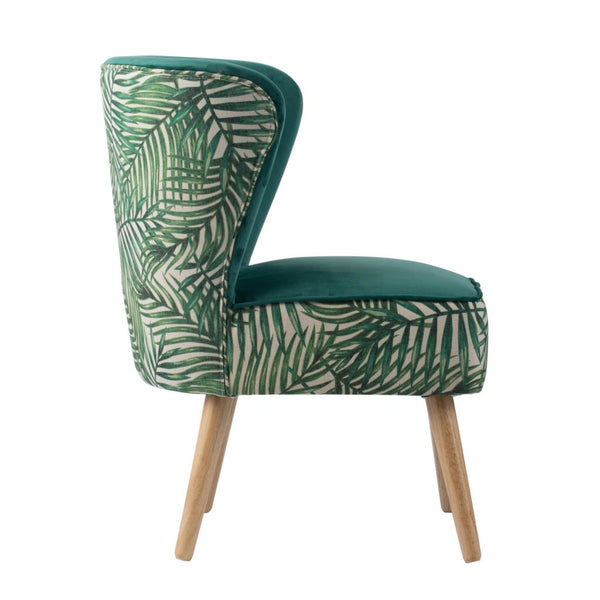 A&B Home Green Fern Chair
