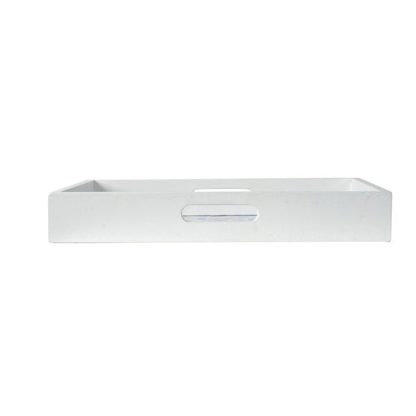 A&B Home Bold Indigo and White Decorative Tray