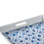 A&B Home Bold Indigo and White Decorative Tray
