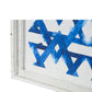 A&B Home White and Indigo Wall Decor Set of 2