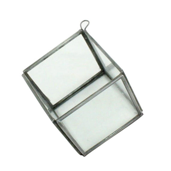 HomArt Pierre Geometric Terrarium - Zinc - Cube-3