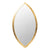 A&B Home Gold Contemporary Wall Mirror