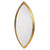 A&B Home Gold Contemporary Wall Mirror