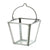 HomArt Pierre Leaded Glass Votive Cup with Handle - Zinc Antique - Set of 6-2